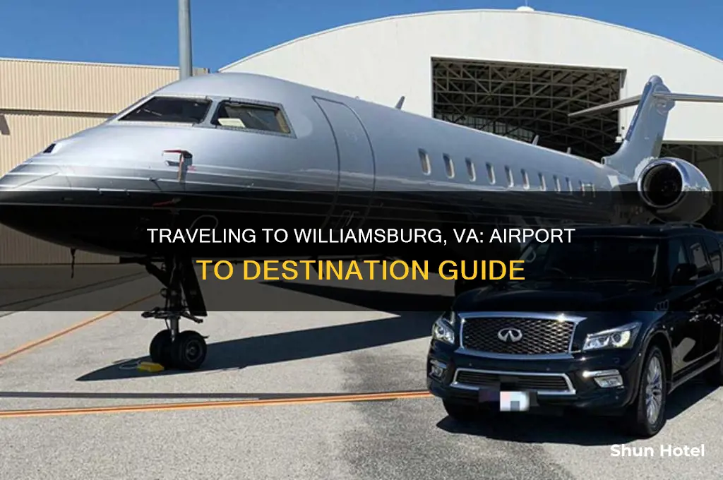 how to get to williamsburg va from airport