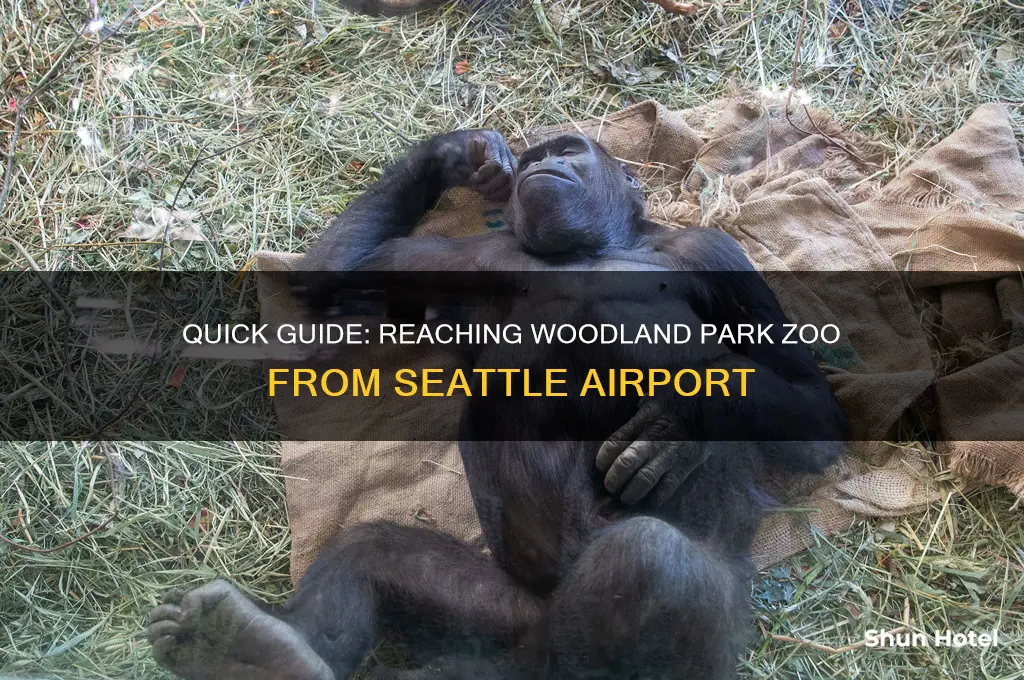 how to get to woodland park zoo from airport