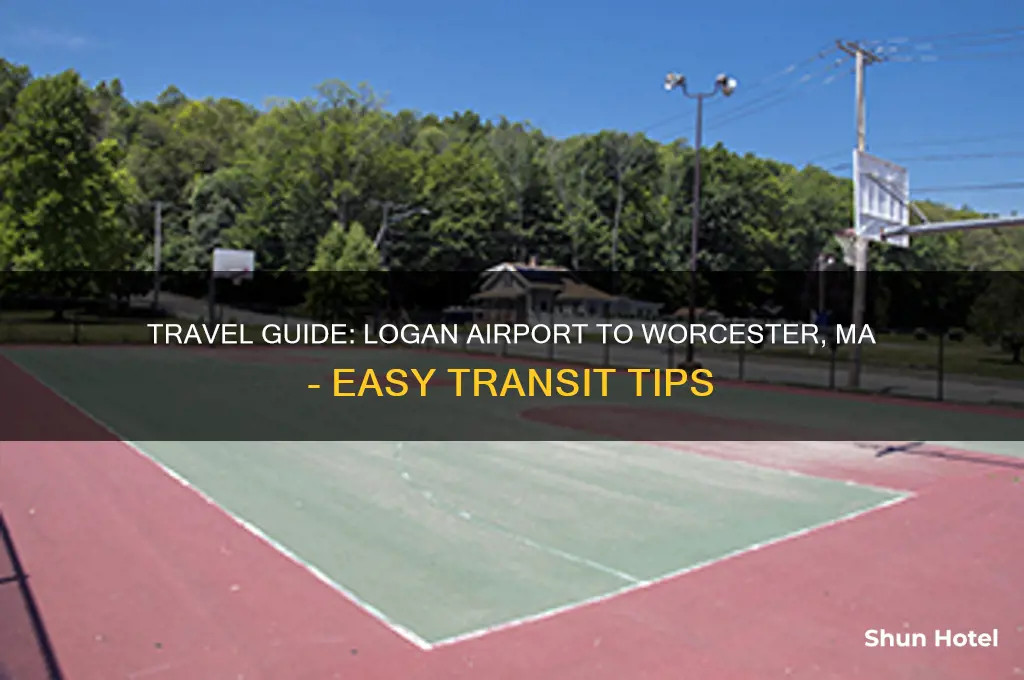 how to get to worcester from logan airport