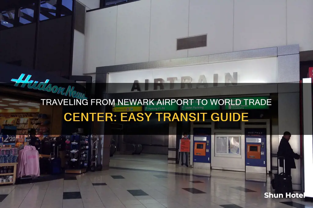 how to get to world trade center from newark airport