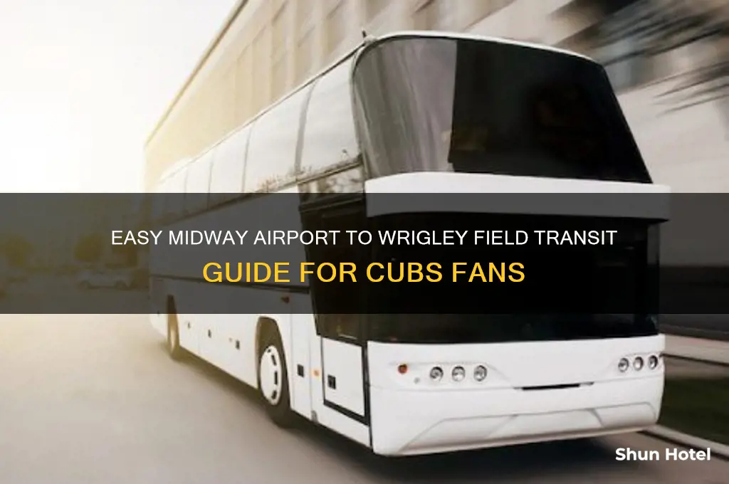 how to get to wrigley field from midway airport