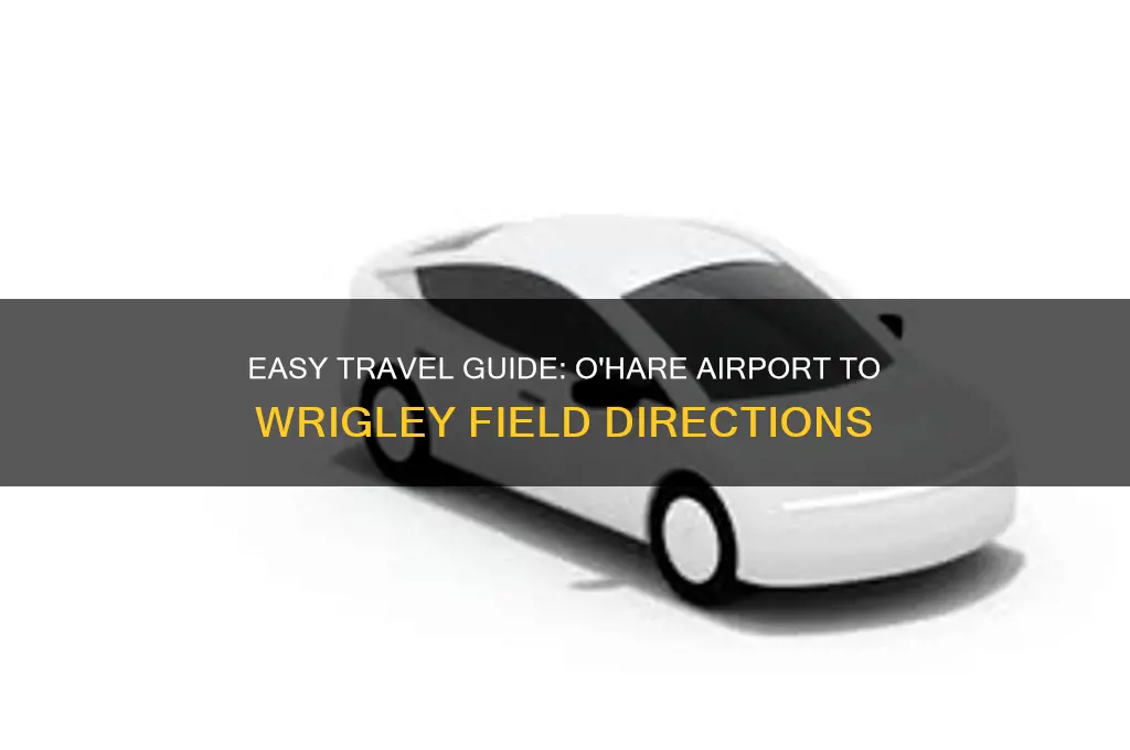 how to get to wrigley field from ohare airport