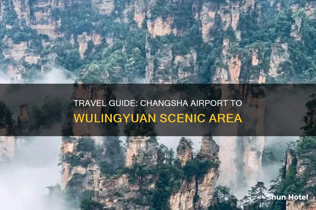 how to get to wulingyuan from changsha airport