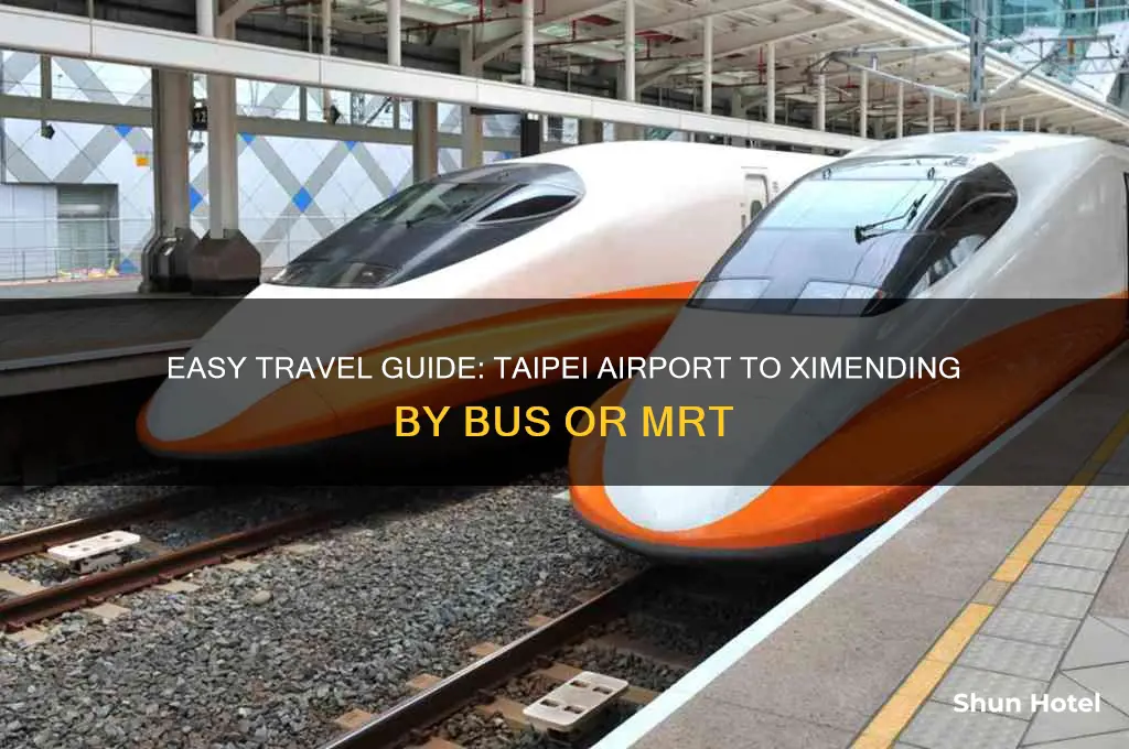 how to get to ximending from taipei airport