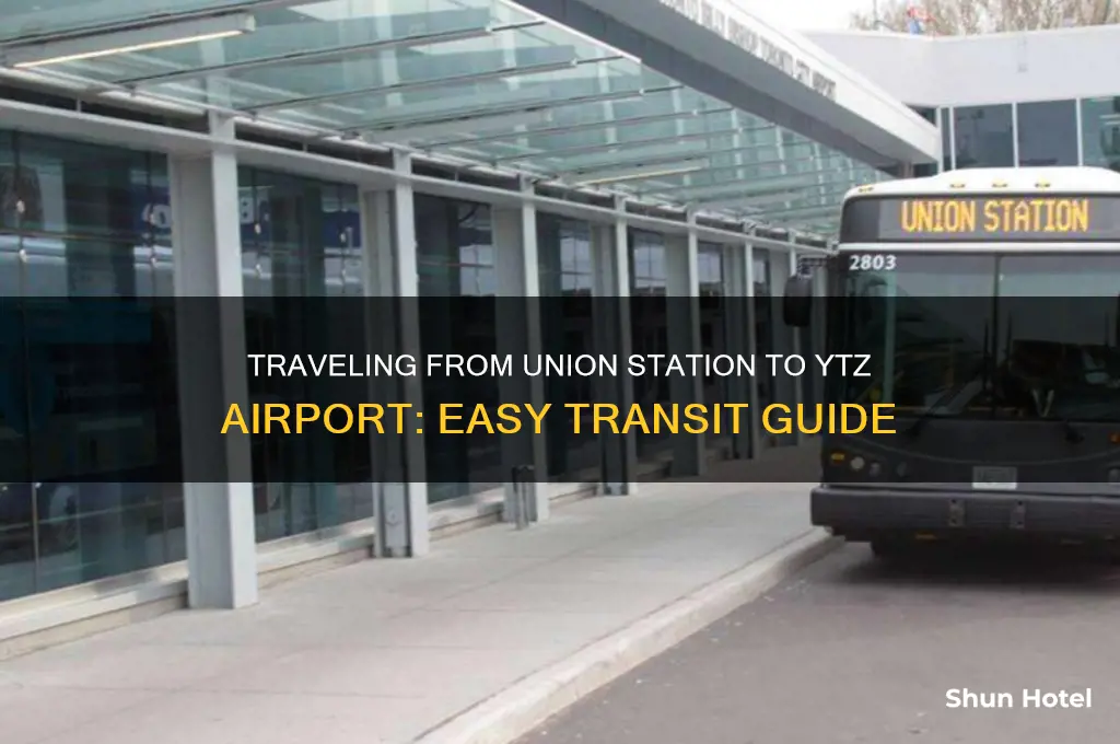 how to get to ytz airport from union station