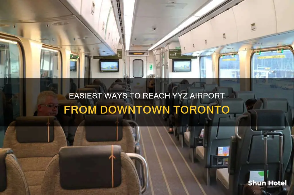 how to get to yyz airport from downtown toronto