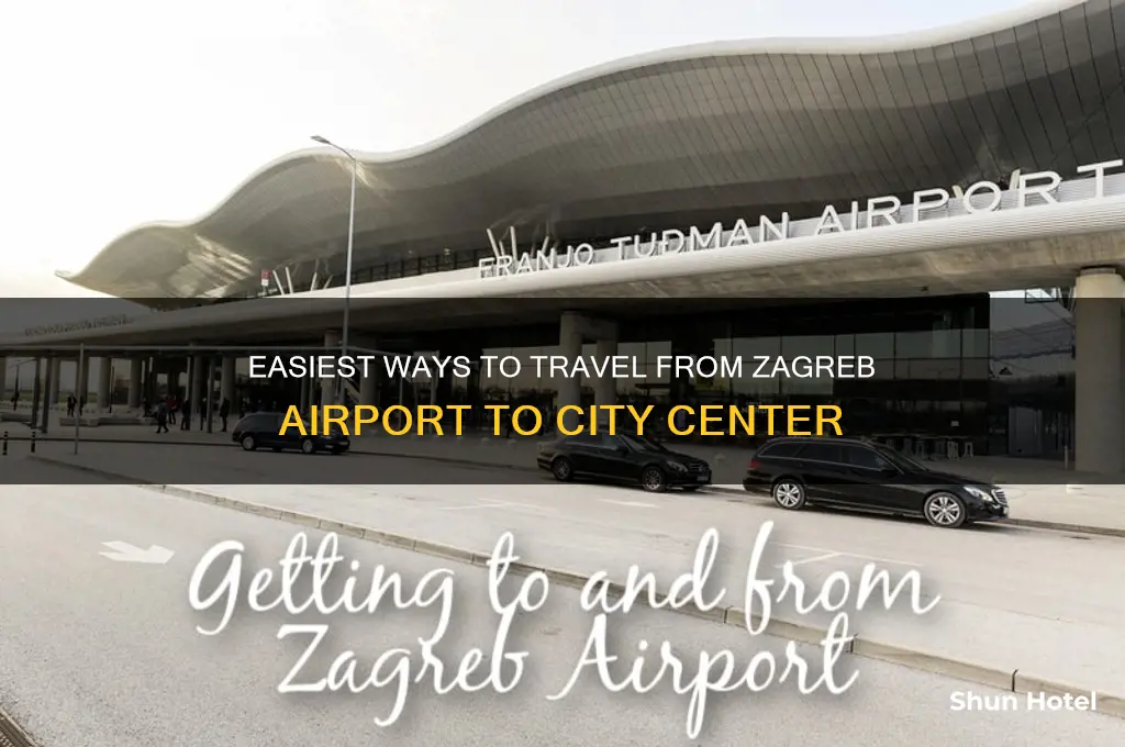 how to get to zagreb airport to city center