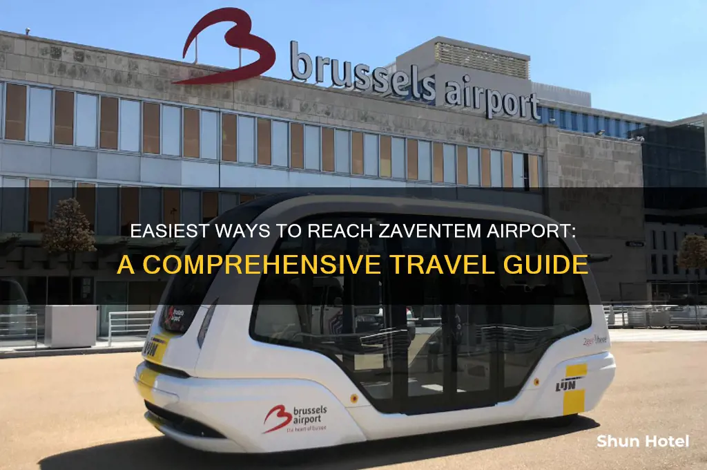 how to get to zaventem airport