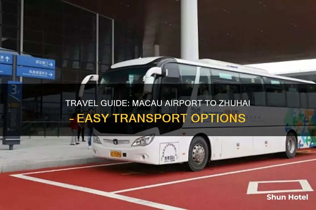 how to get to zhuhai from macau airport