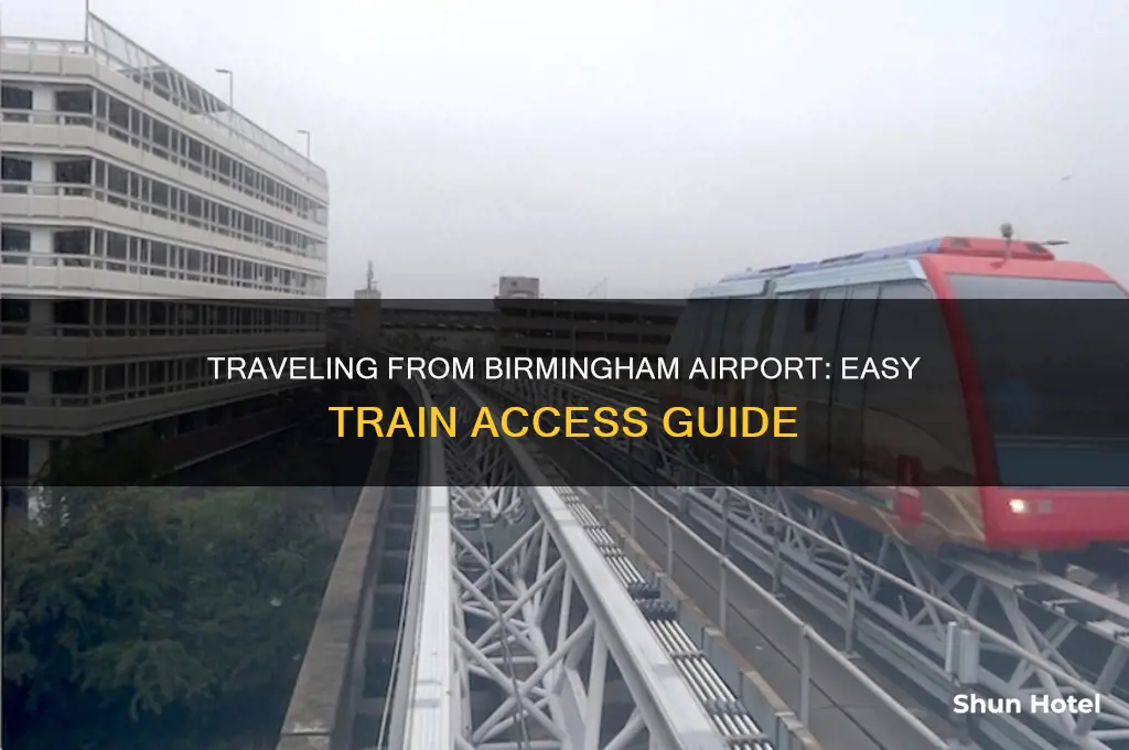 how to get train from birmingham airport