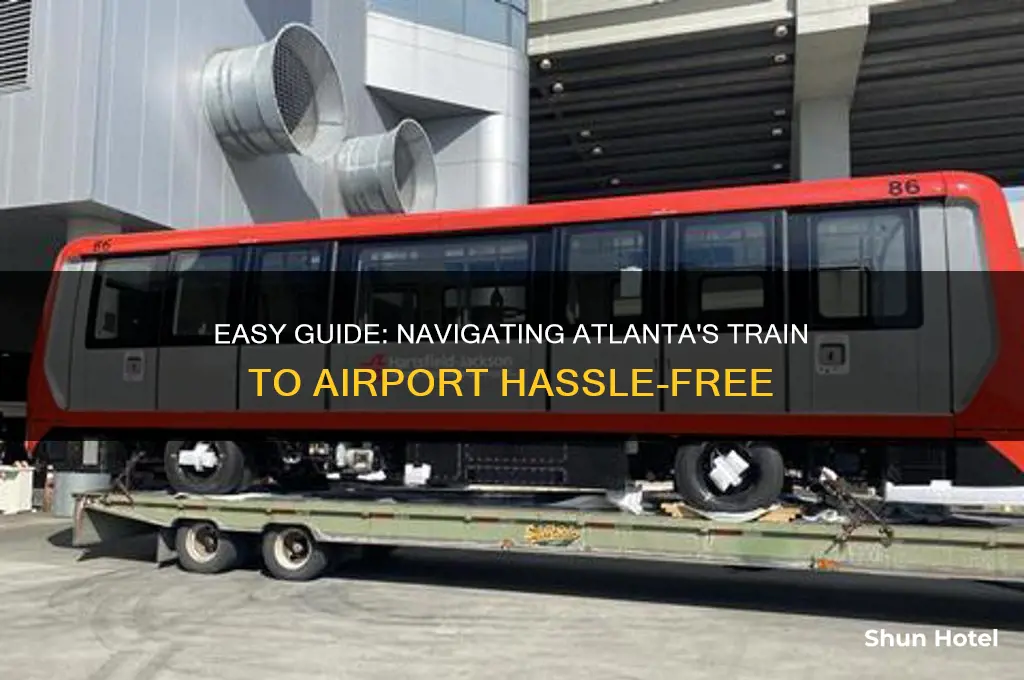 how to get train to airport in atlanta