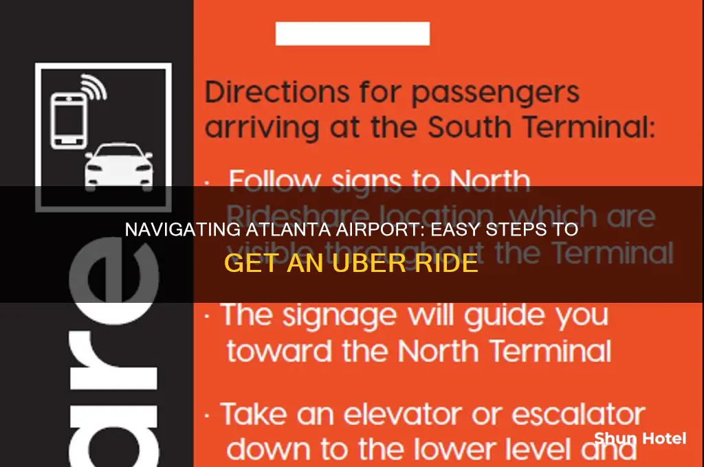 how to get uber at atlanta airport