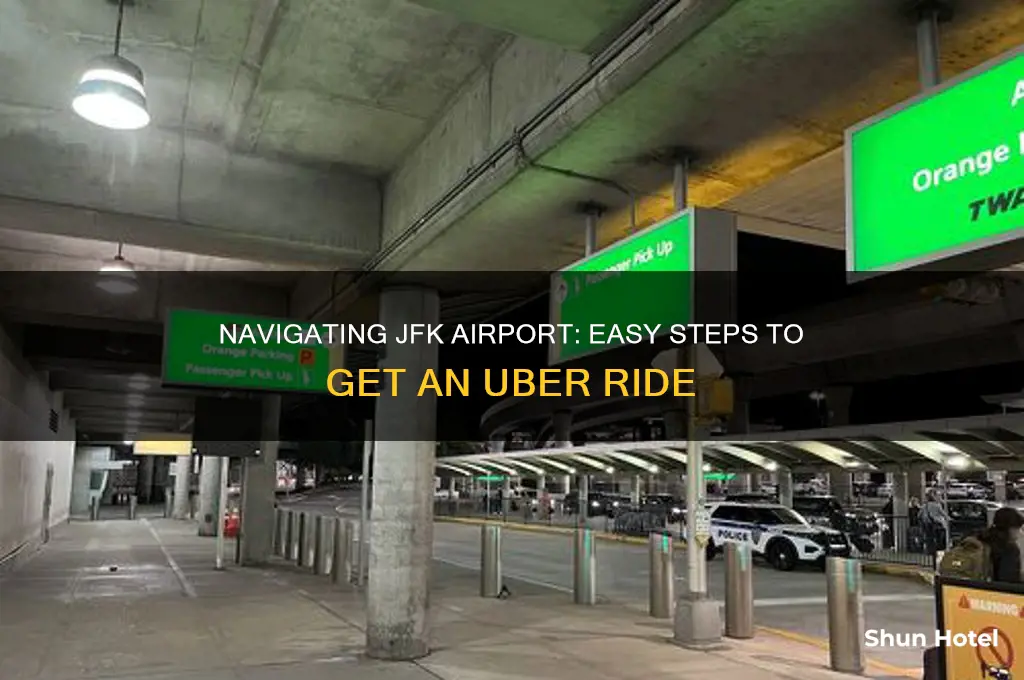 how to get uber at jfk airport
