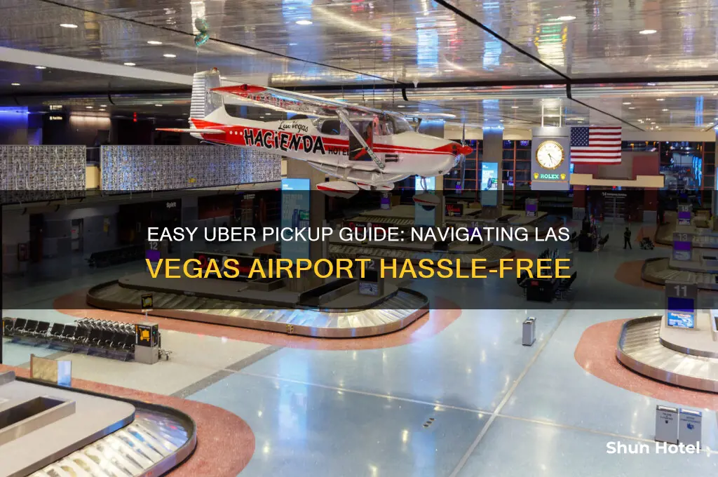 how to get uber at las vegas airport