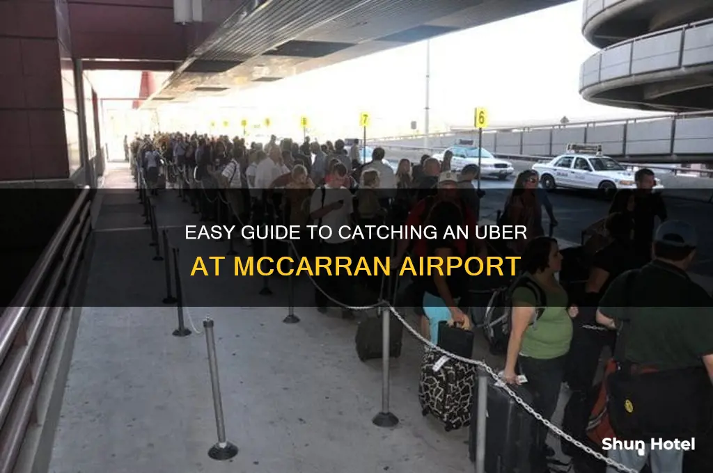how to get uber at mccarran airport