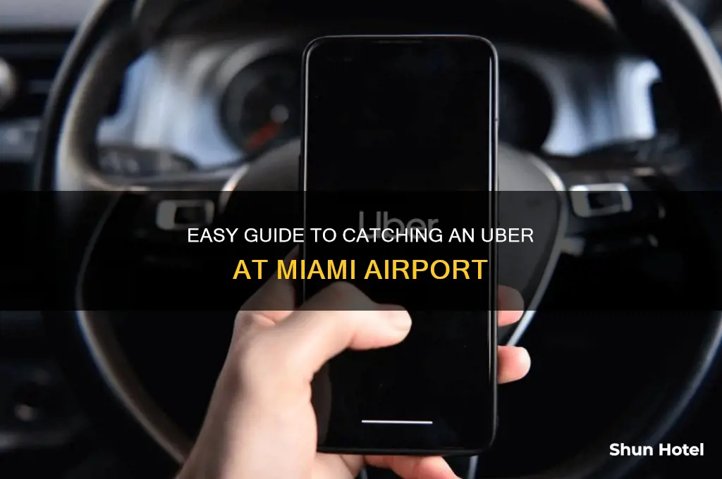 how to get uber at miami airport