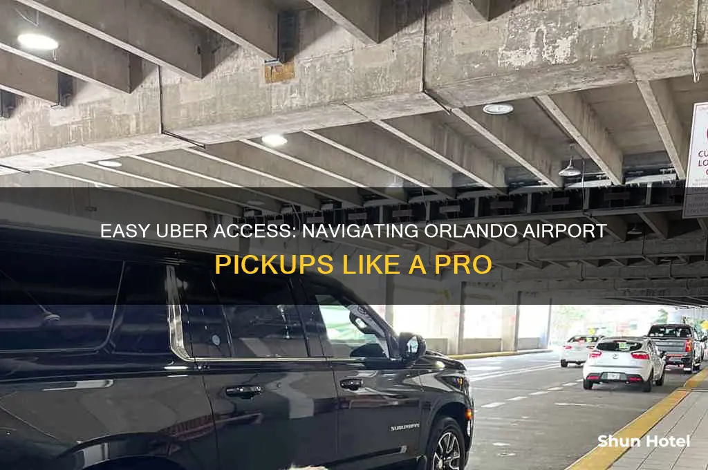 how to get uber at orlando airport