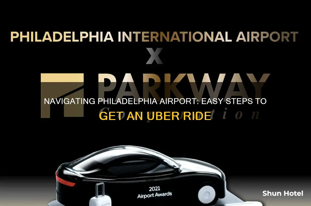 how to get uber at philadelphia airport