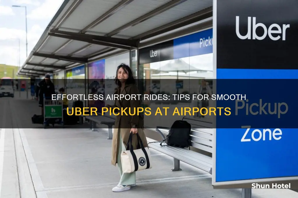 how to get uber to pick you up at airport