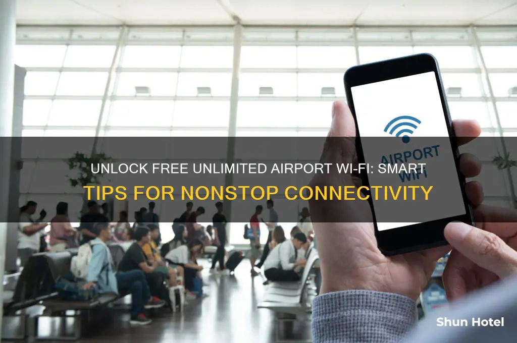 how to get unlimited internet at airport