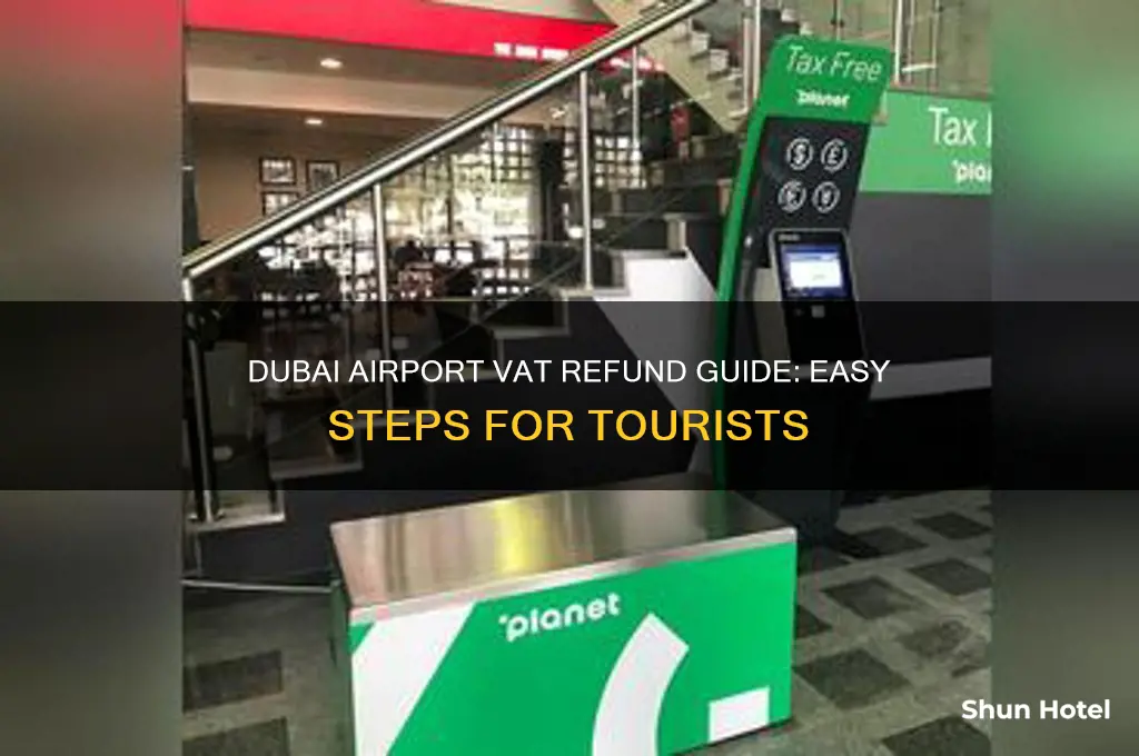 how to get vat refund at dubai airport