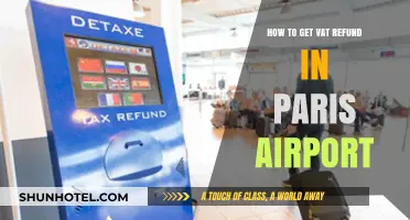 Claiming Your VAT Refund at Paris Airport: A Step-by-Step Guide
