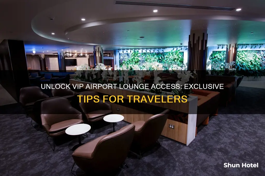 how to get vip access to lounges on airport