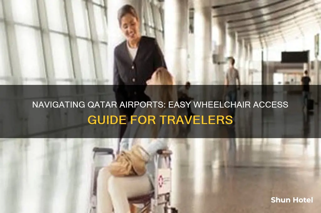 how to get wheelchair at airport qatar