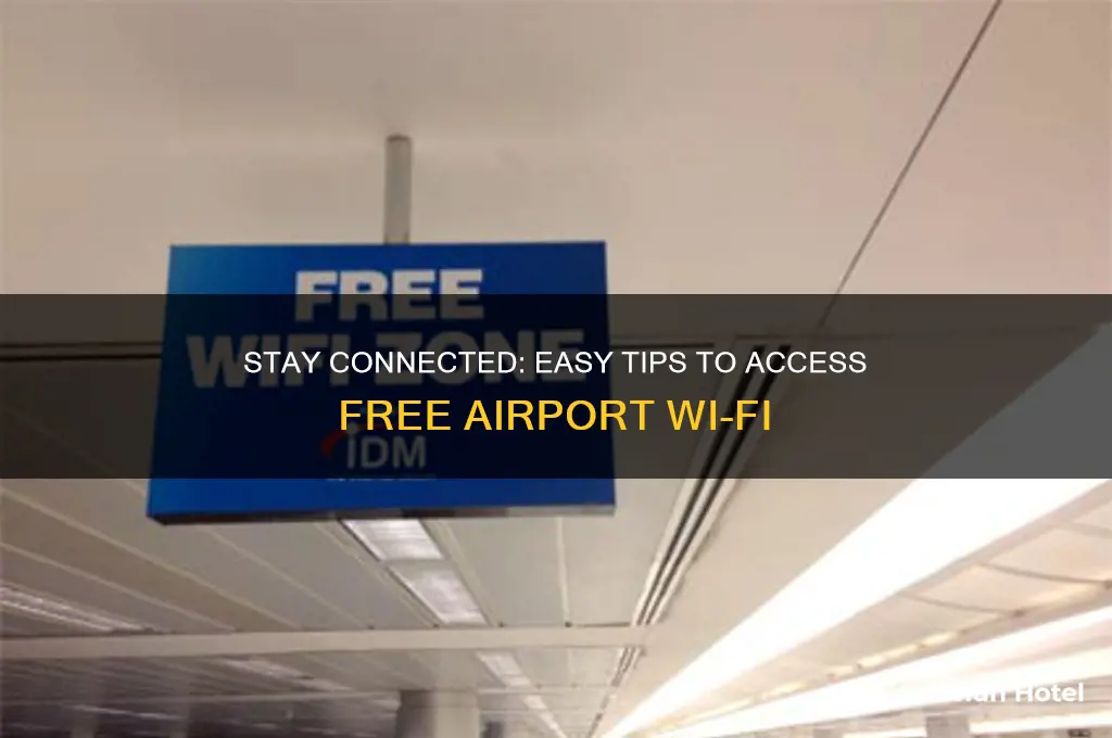 how to get wifi at airport