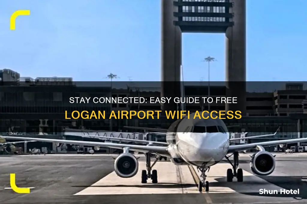how to get wifi at logan airport