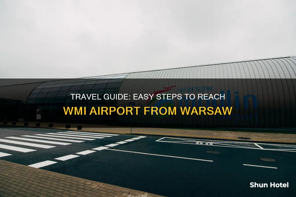 how to get wmi airport fro warsaw