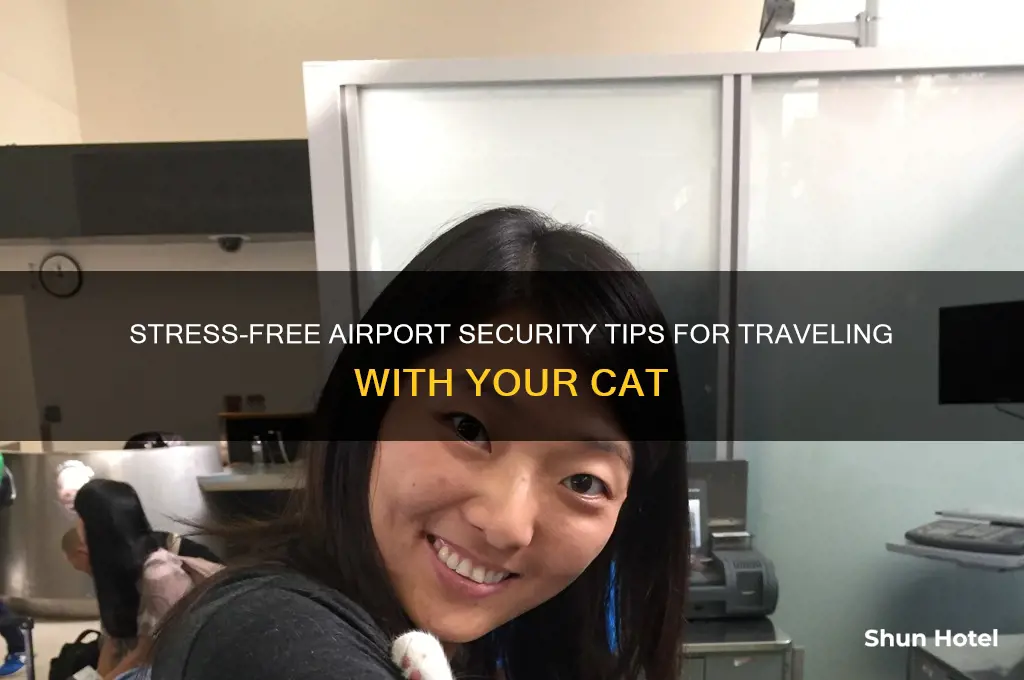 how to get your cat through airport security