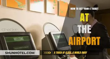 Quick Guide: Obtaining Your E-Ticket at the Airport Hassle-Free