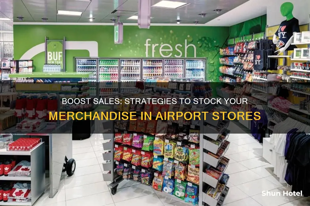 how to get your merchandise into stores at the airport