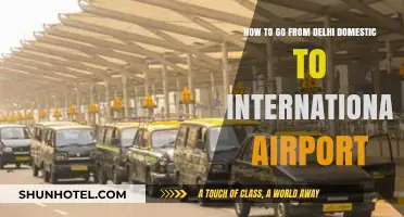 Navigating Delhi: Seamless Transfer from Domestic to International Airport