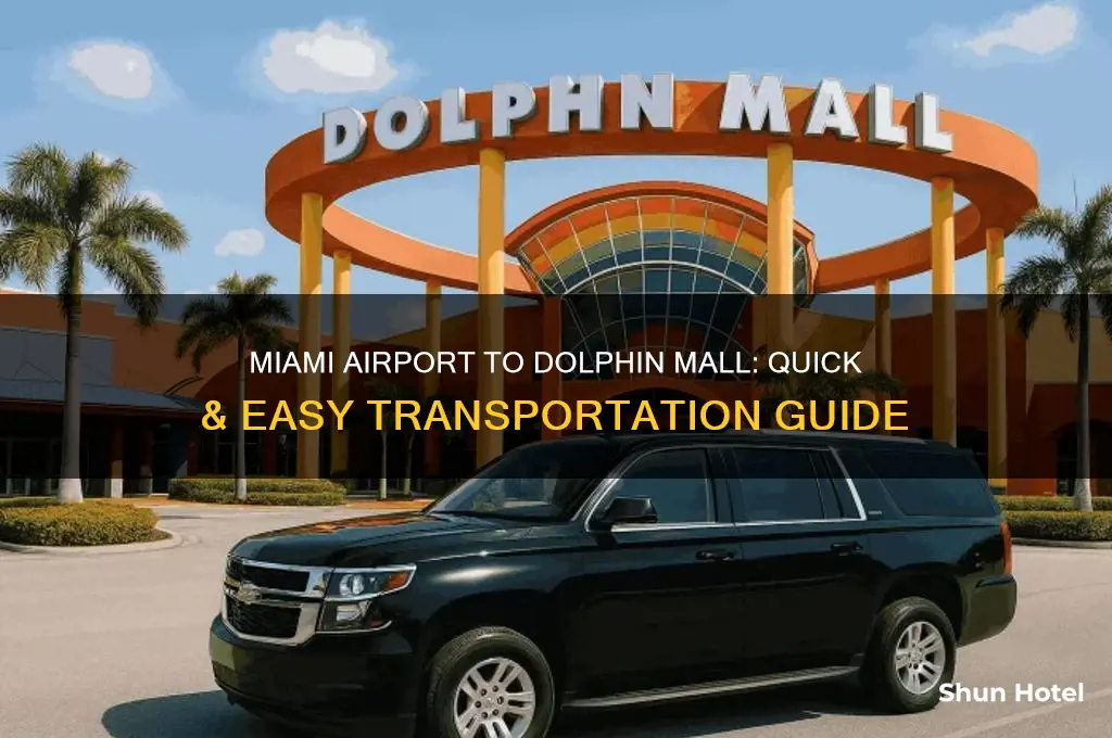 how to go from miami international airport to dolphin mall