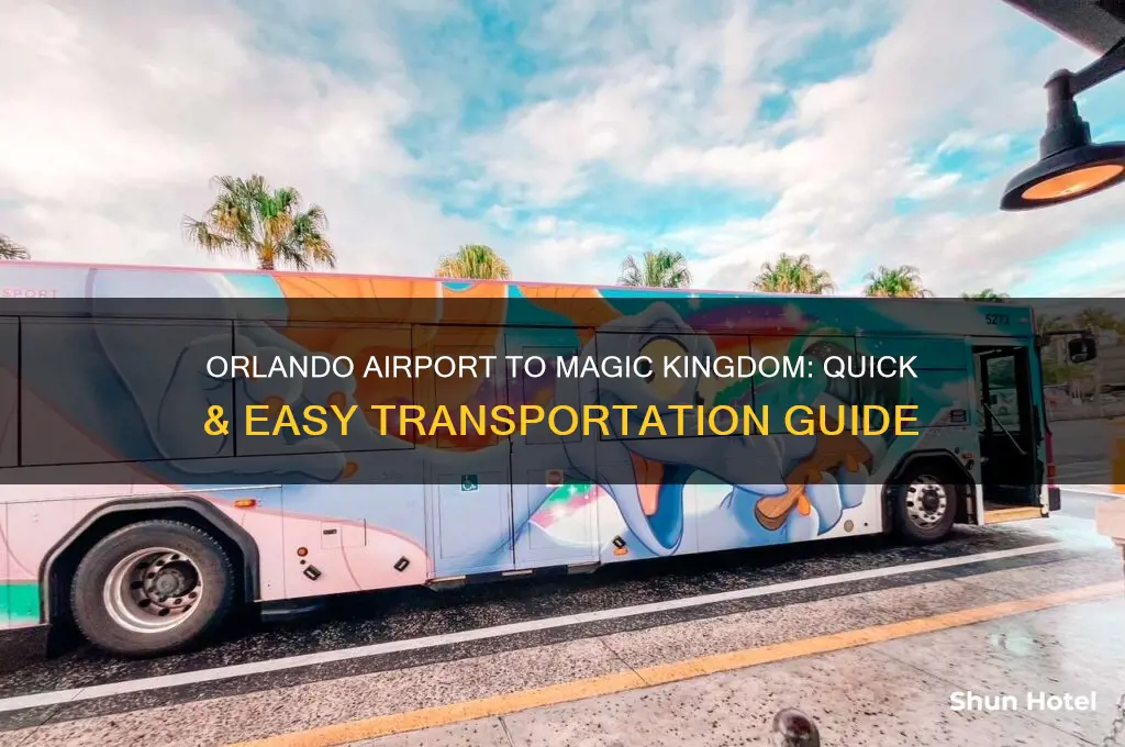 how to go from orlando international airport to magic kingdom