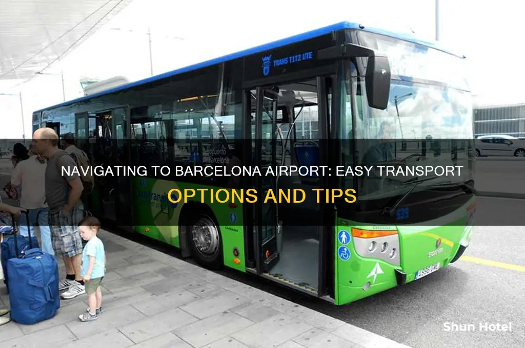 how to go get to the barcelona airport