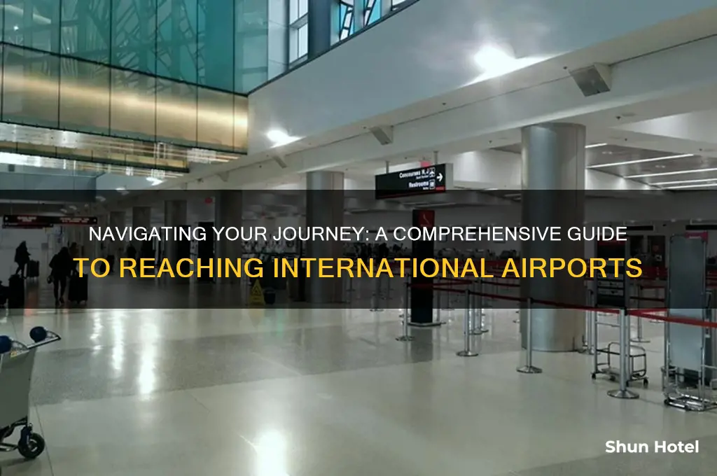 how to go international airport