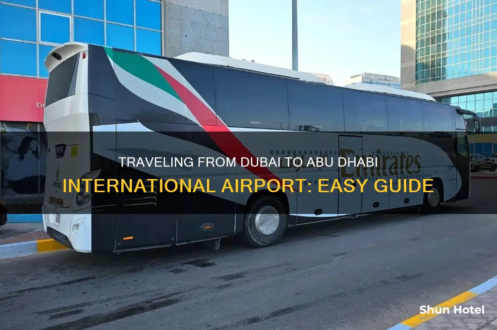 how to go to abu dhabi international airport from dubai