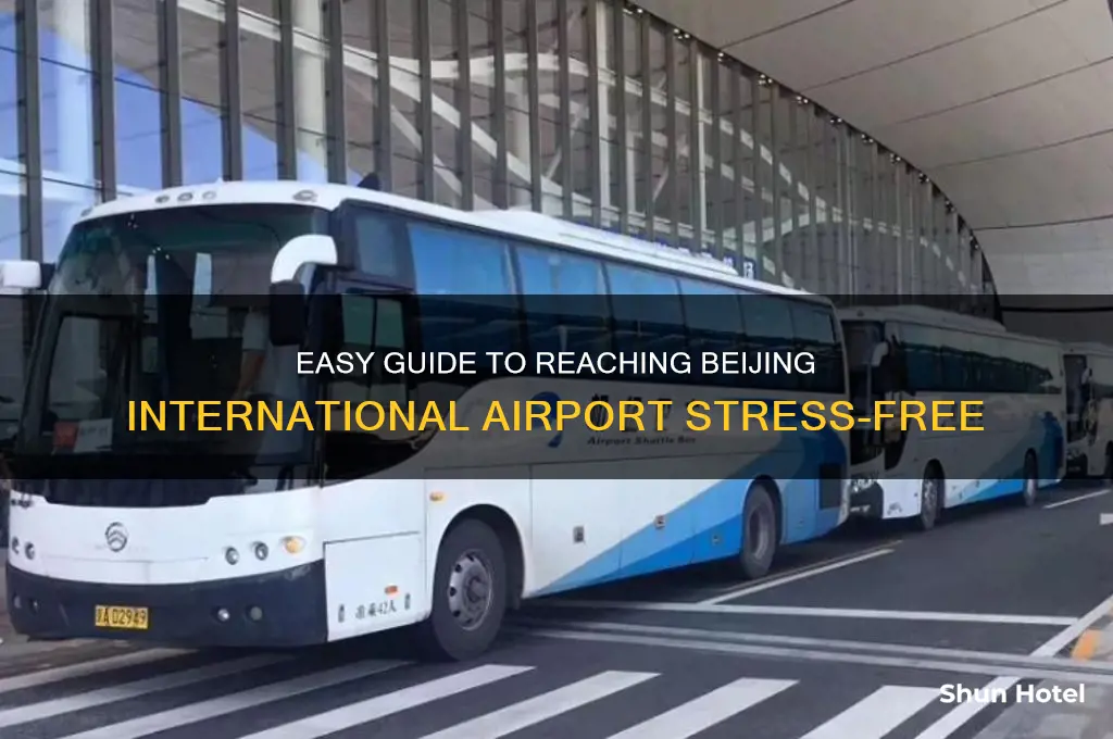 how to go to beijing international airport