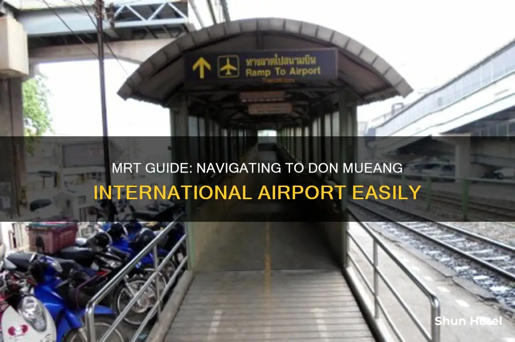 how to go to don mueang international airport by mrt