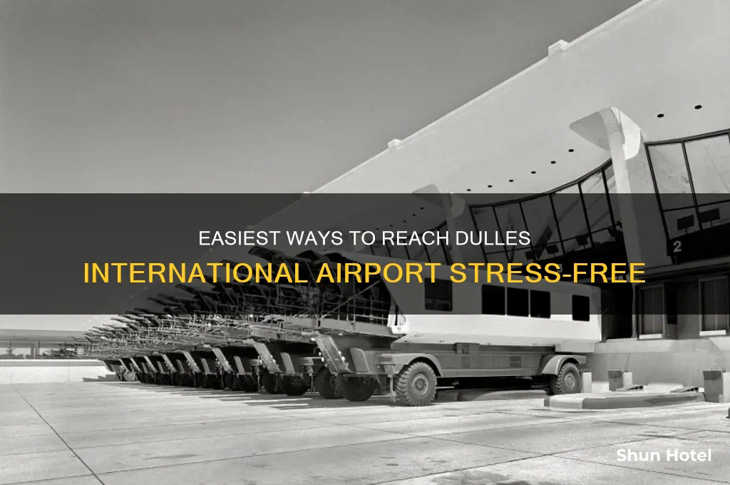 how to go to dulles international airport