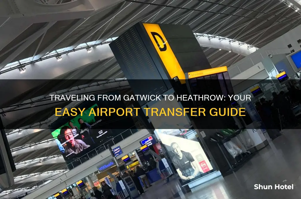 how to go to heathrow international airport from gatick airport