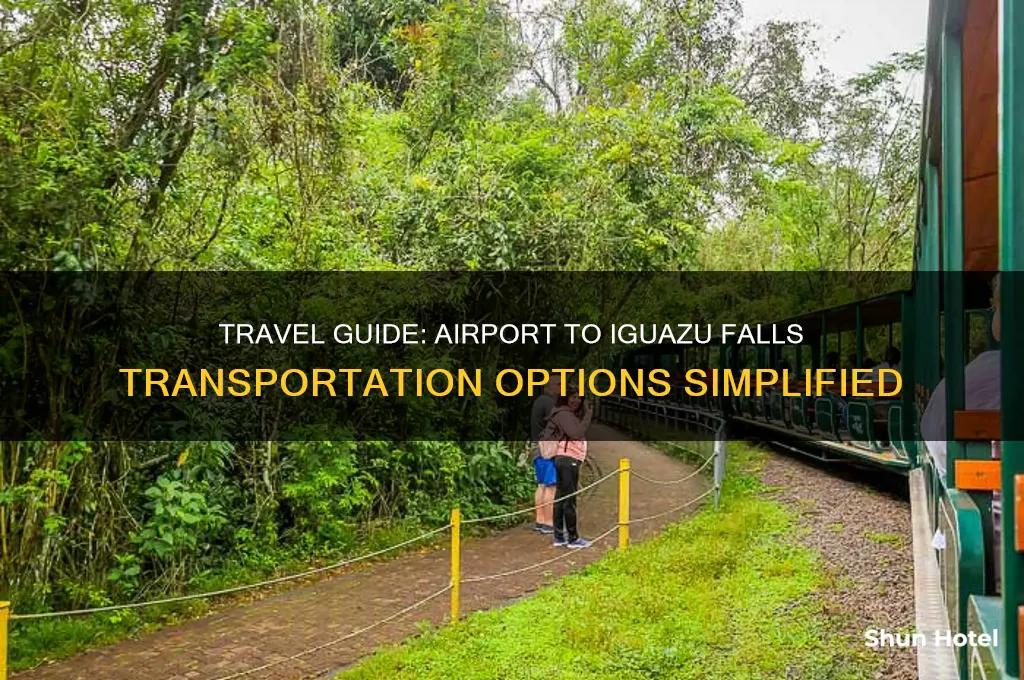 how to i get from the airport to iguazu falls