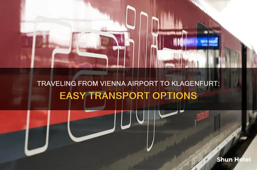 how to i get from vienna airport to klagenfurt