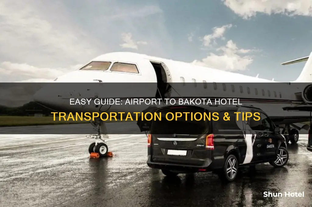 how to i get to bakota hotel from airport
