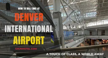 Creative Ways to Pass Time at Denver International Airport