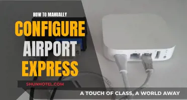 Setting Up Airport Express: A Manual Configuration Guide