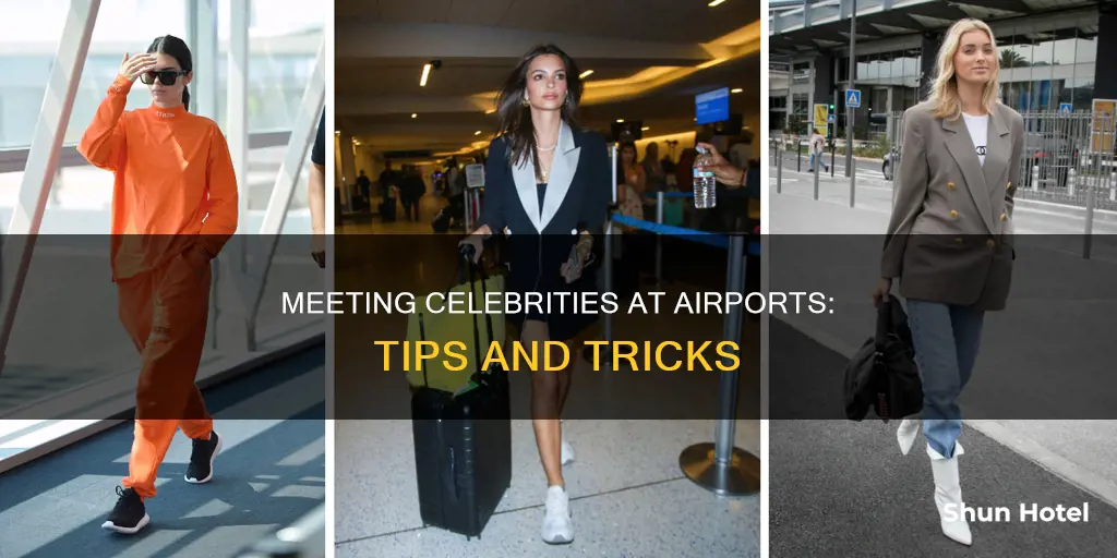 how to meet celebrities at airports